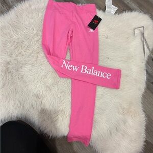 New Balance Kids Bright Pink Leggings